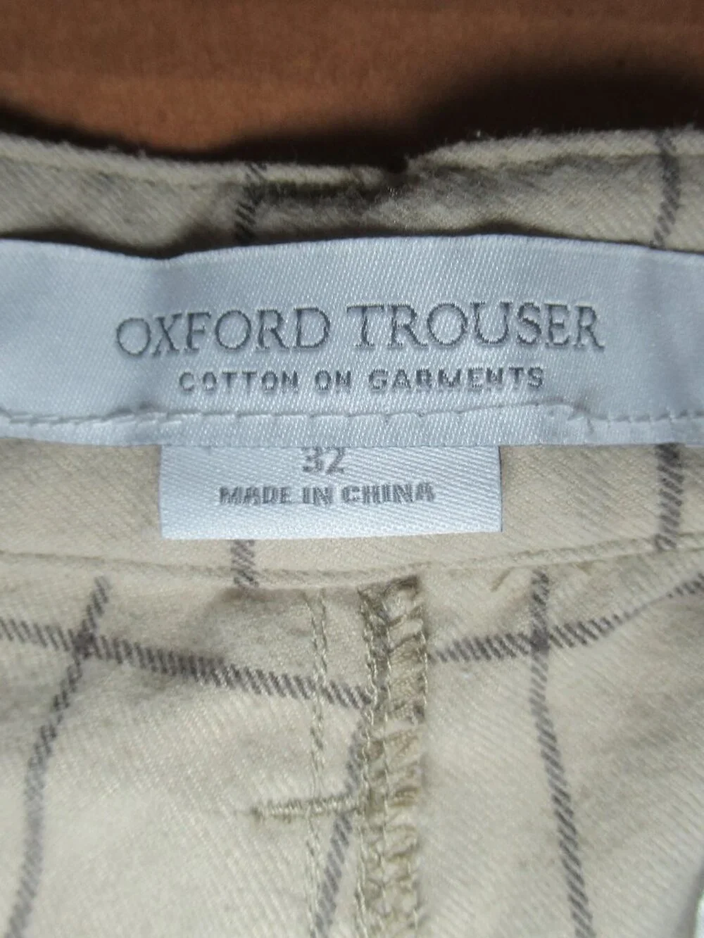 Cotton On Oxford Trousers | Size 32